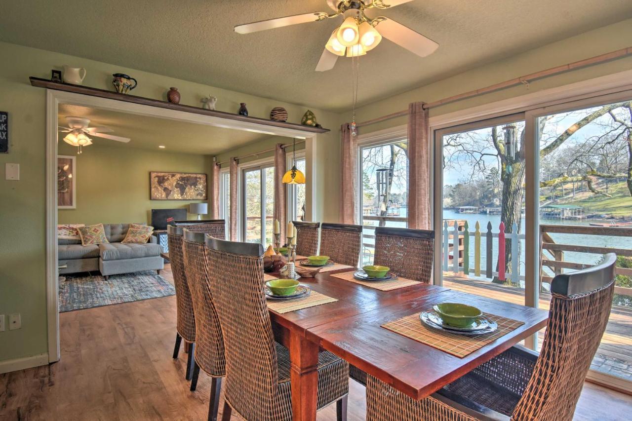 Lakefront Hot Springs Home With Updated Deck And Dock! Екстер'єр фото