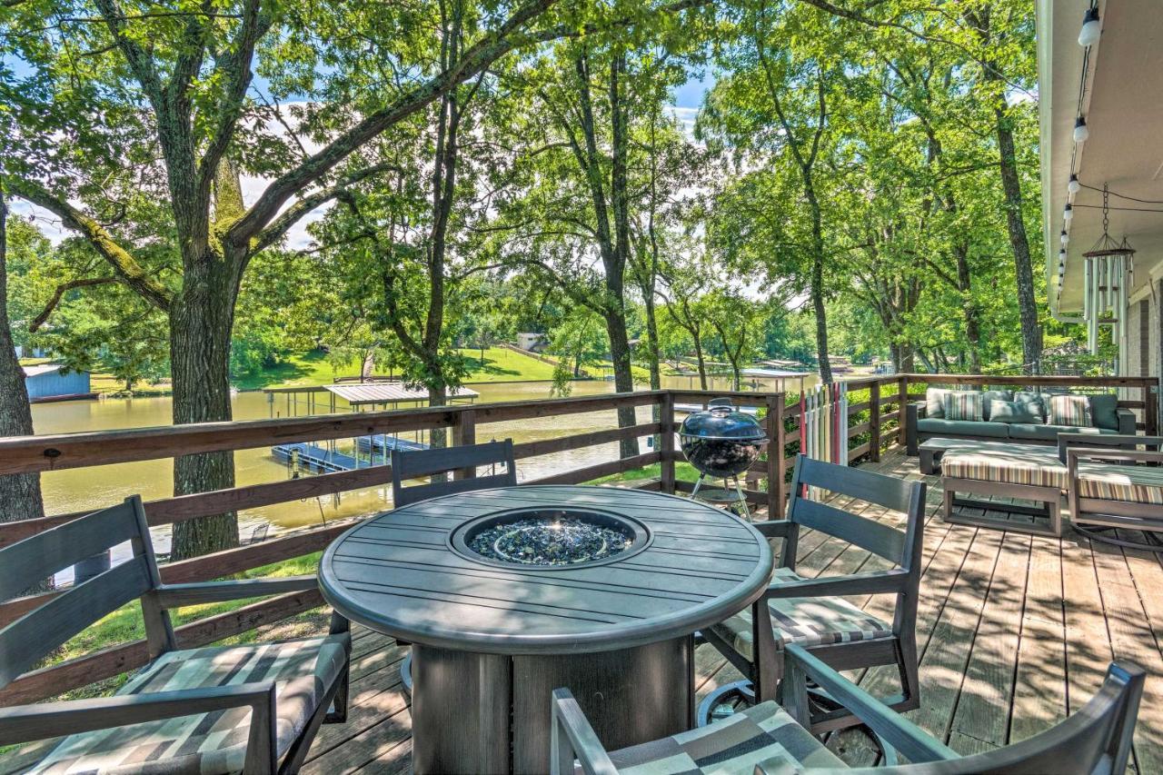 Lakefront Hot Springs Home With Updated Deck And Dock! Екстер'єр фото